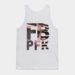 FBPFK with Magazine Photo Design Tank Top